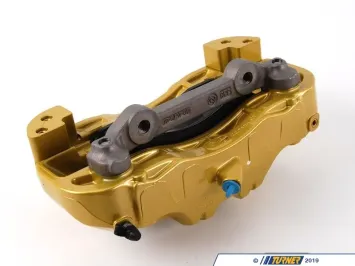  Remklauwen set / Remzadel huis BMW PERFORMANCE 6-pots Goudkleur