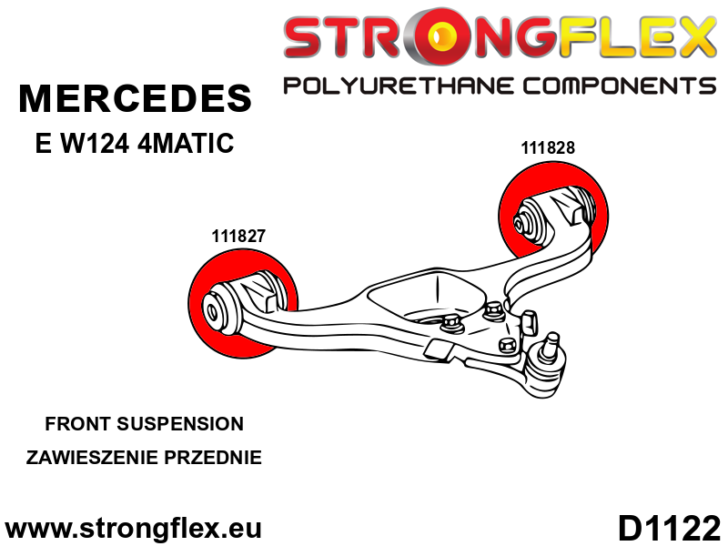 111828A: Front lower arm - rear bush SPORT