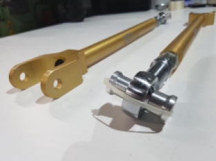 Instelbare camber arm achterzijde aluminium (uniball) MOTORSPORT lagers