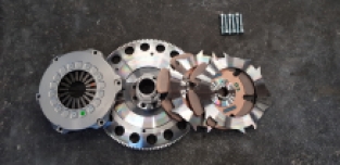 M20 184mm race flywheel & twin-plate clutch