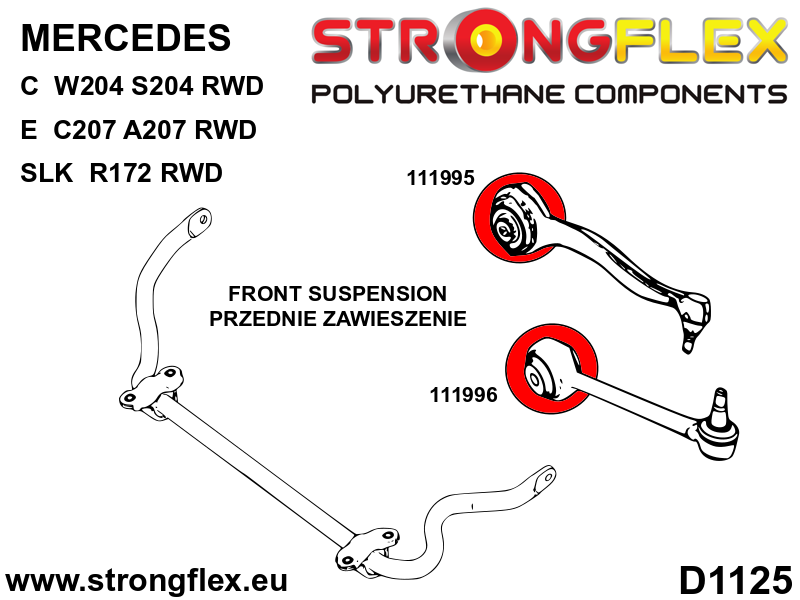 111996A: Front lower arm bush SPORT