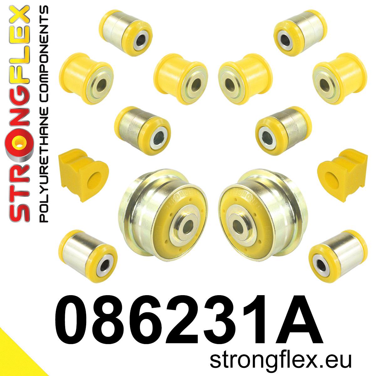 086231A: Rear suspension bush kit SPORT