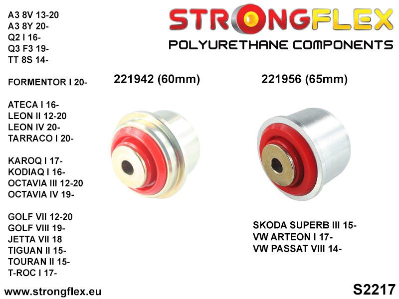 221956B: Trailing arm – front bush 65mm
