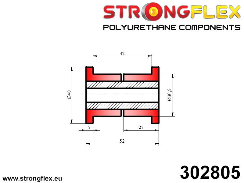 302805: Universal bush 30mm