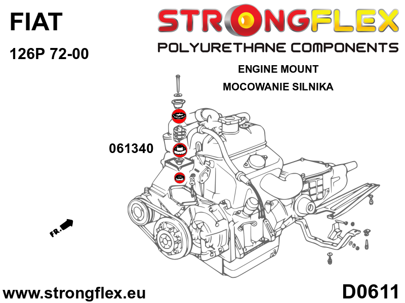 066085B: Full suspension bush kit