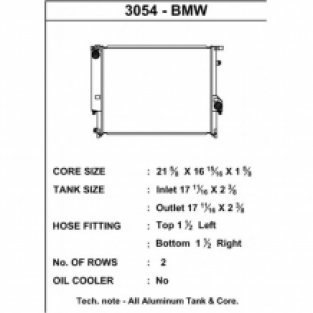 CSF E36/Z3 (M) radiator