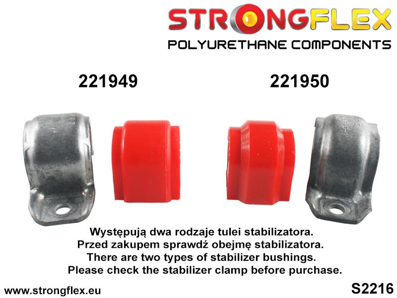 226240A: Full suspension polyurethane bush kit SPORT