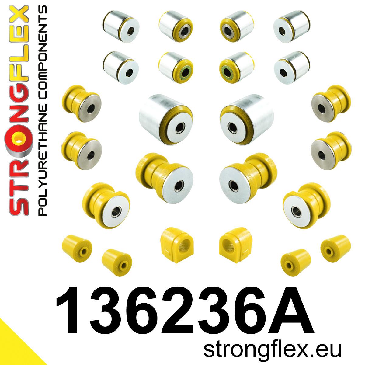 136236A: Rear suspension bush kit SPORT