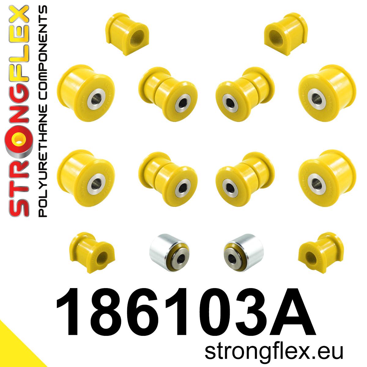 186103A: Full suspension polyurethane bush kit SPORT