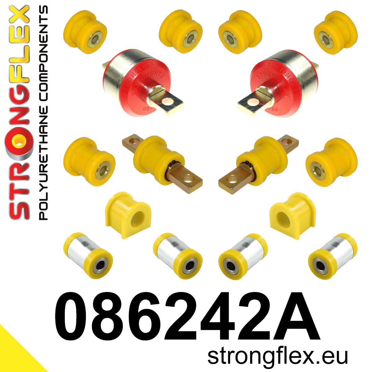 086242A: Rear suspension bush kit SPORT