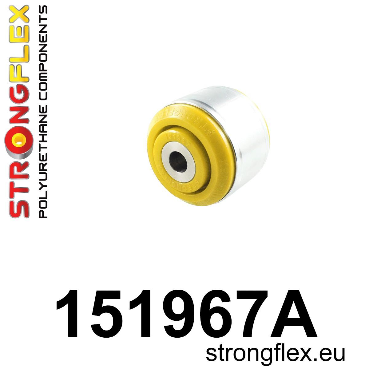 151967A: Front control arm – rear bush 72mm SPORT