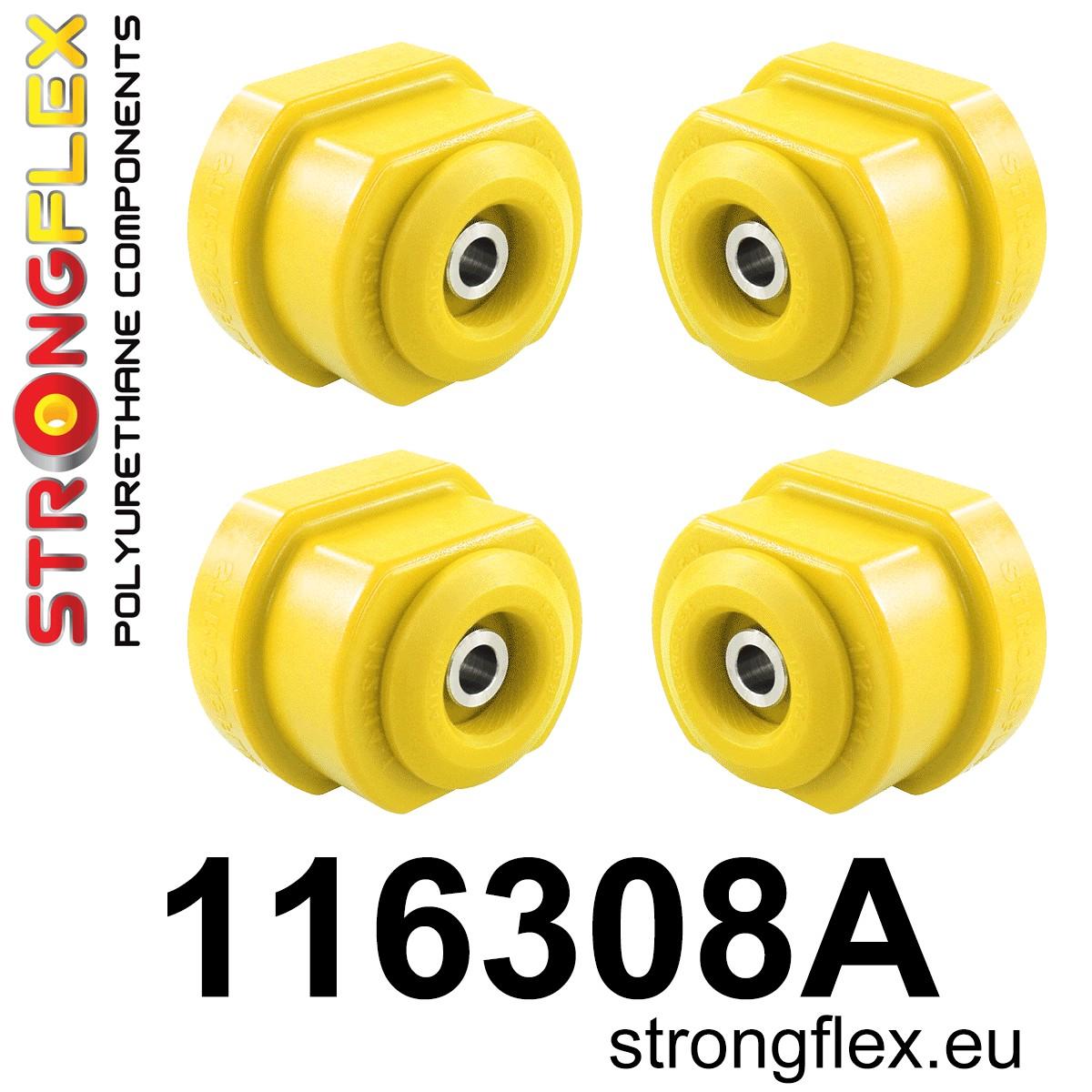 116308A: Front subframe bush kit SPORT