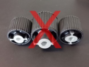 Achterdifferentieel ophangrubber voorzijde F-serie per stuk