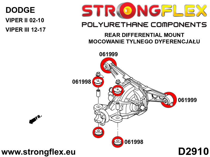 066088B: Full suspension bush kit