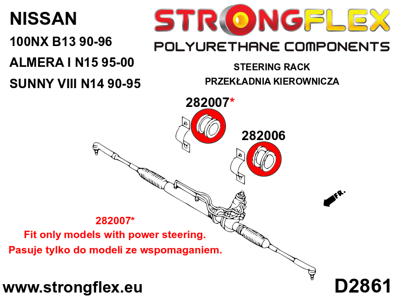 286235A: Full suspension bush kit SPORT