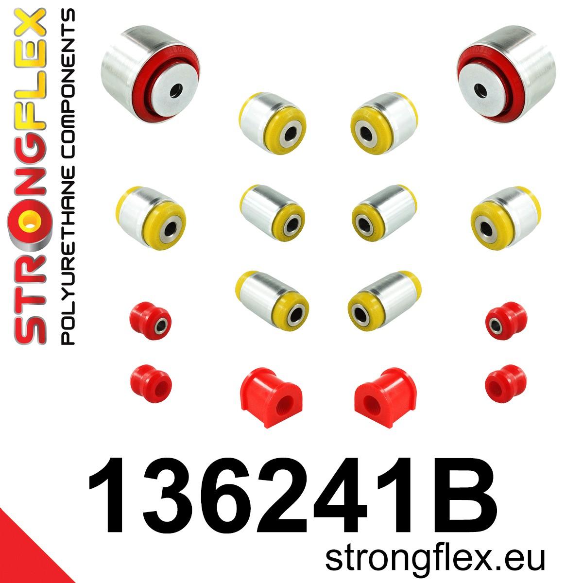 136241B: Rear suspension bush kit