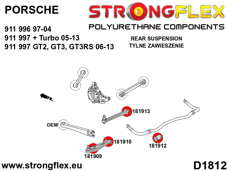 181910A: Wishbone bush – inner SPORT