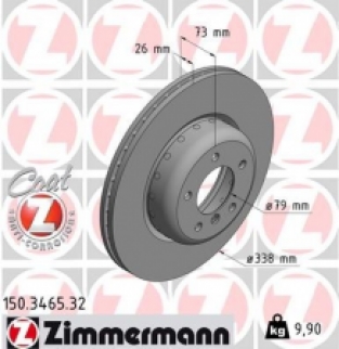 Front brake discs Formula F Zimmermann 135i/ M performance Sports brakes