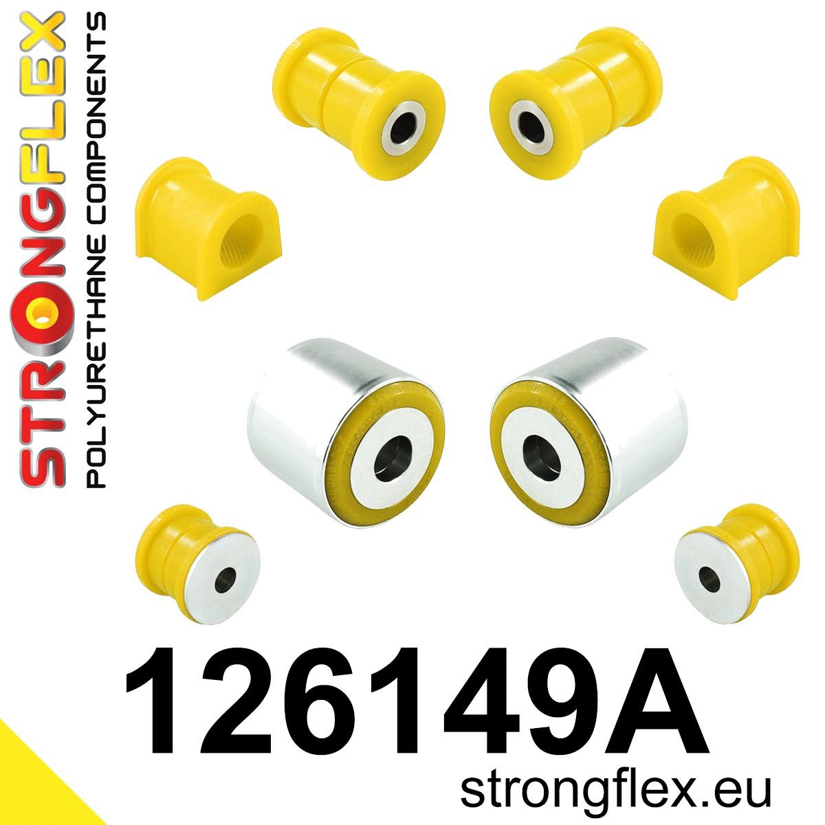 126149A: Front suspension bush kit SPORT