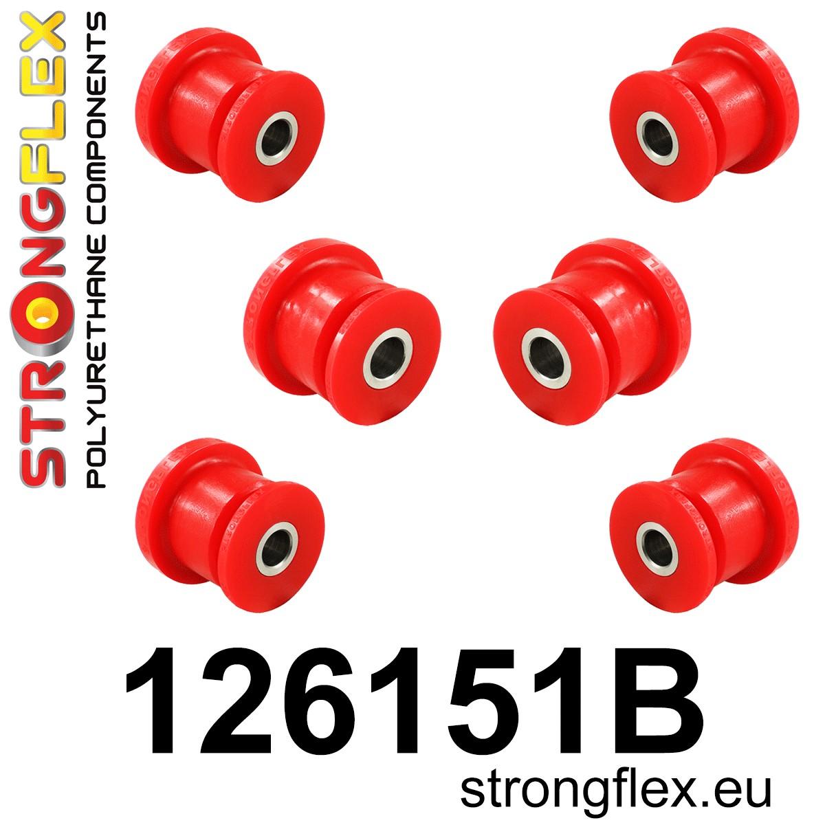 126151B: Front subframe bush kit