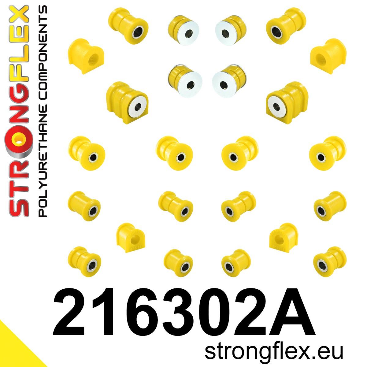 216302A: Full suspension bush kit SPORT