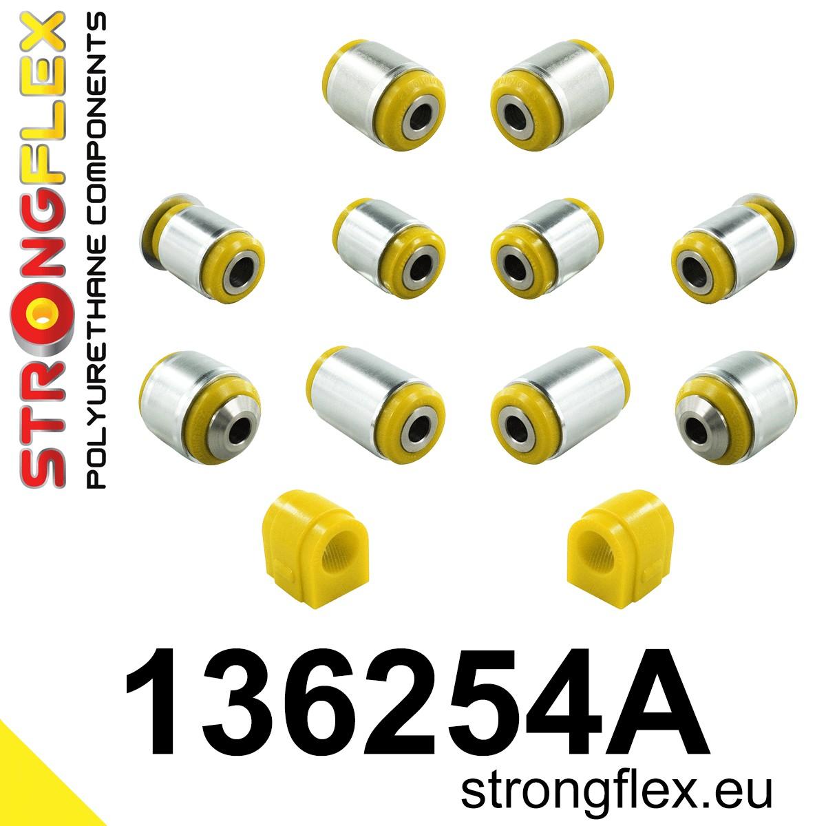 136254A: Rear suspension bush kit SPORT