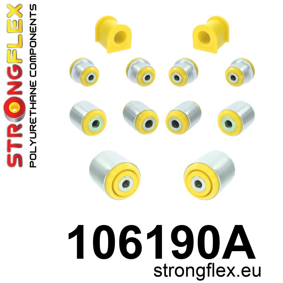 106190A: Front suspension bush kit SPORT