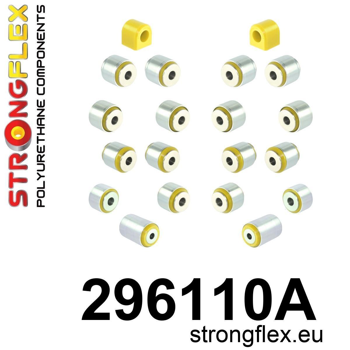 296110A: Rear suspension bush kit SPORT