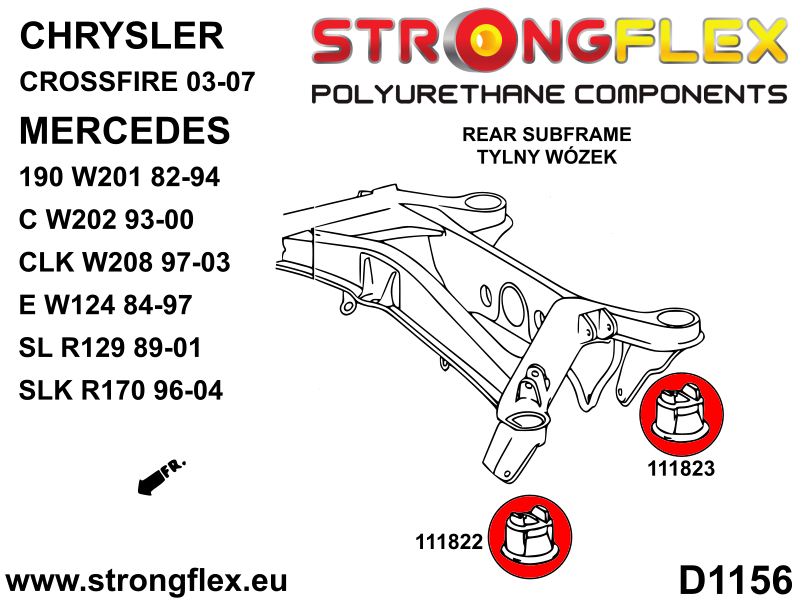 116313B: Full suspension bush kit