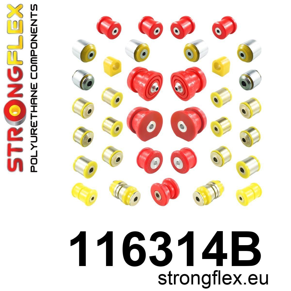 116314B: Full suspension bush kit