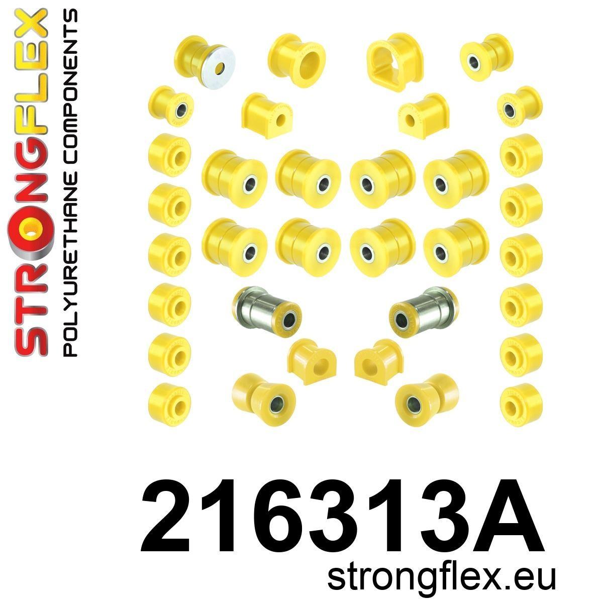 216313A: Full suspension bush kit SPORT