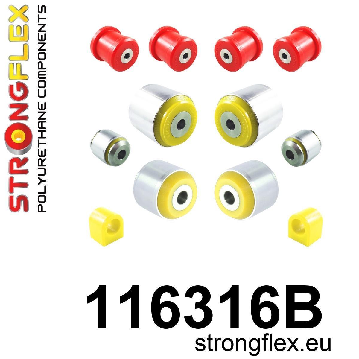 116316B: Front suspension bush kit