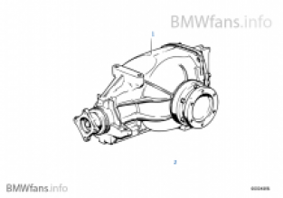 BMW E30 Z3 Compact 168 differential overhaul 4-cilinder modellen