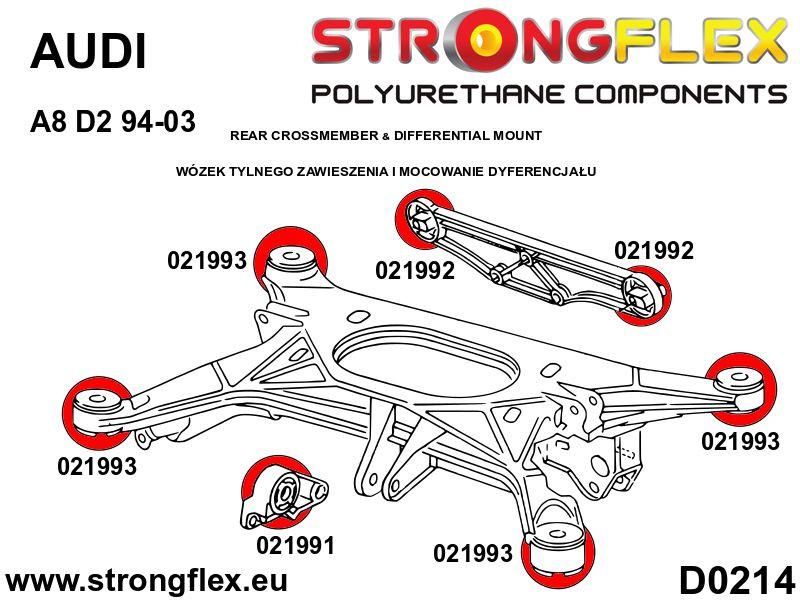 021993A: Rear subframe bush SPORT