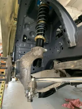 BMW E8X / E9X anti dive verstelbare reactie stang (voorste draagarm vooras)