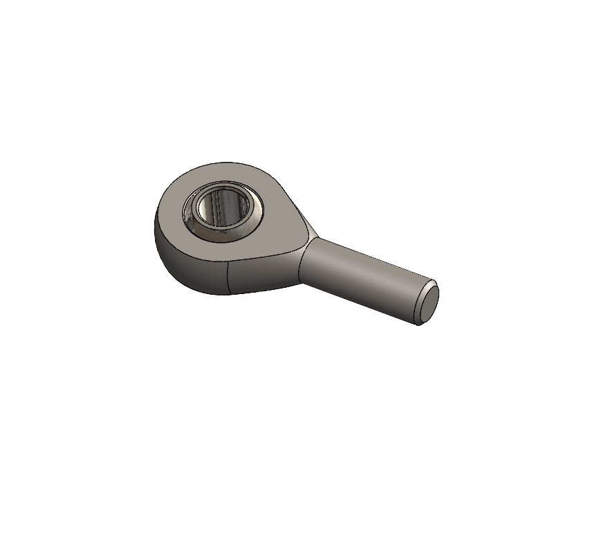 Spare rod ends and bearings - JMX-M10 rod end with stud