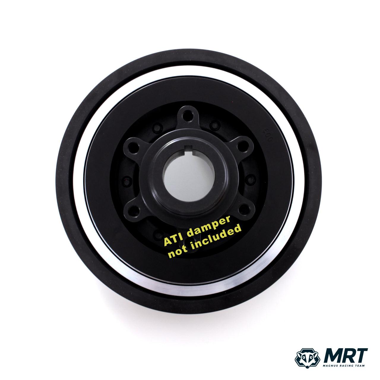BMW M50 / M52 / M54 / S52 / M30 / M88 / S38B35 / S38B36 - ATI / PCE superdemper installatiekit - M50 / M52 / S52 met Vanos - met triggerwiel