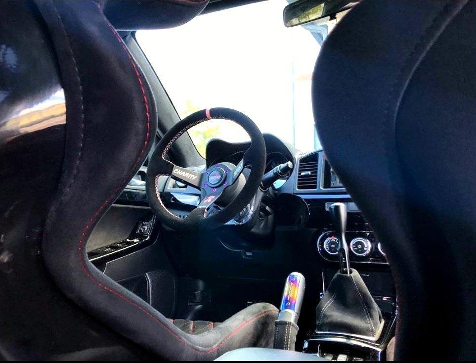 Shortshifter Mitsubishi Lancer Evolution X 5 versnellingsbak - Zilver