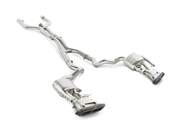 Akrapovic Evolution line titanium uitlaat C63 en C63S