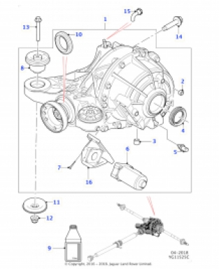 Jaguar F-type and XE 3.0 differential overhaul