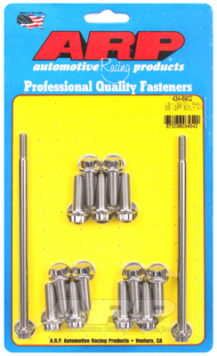 bout carter Oil Pan Bolt Kit LS1 LS2 SS 12pt Kit 434-6902