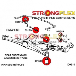 031313A: Rear anti roll barbush SPORT