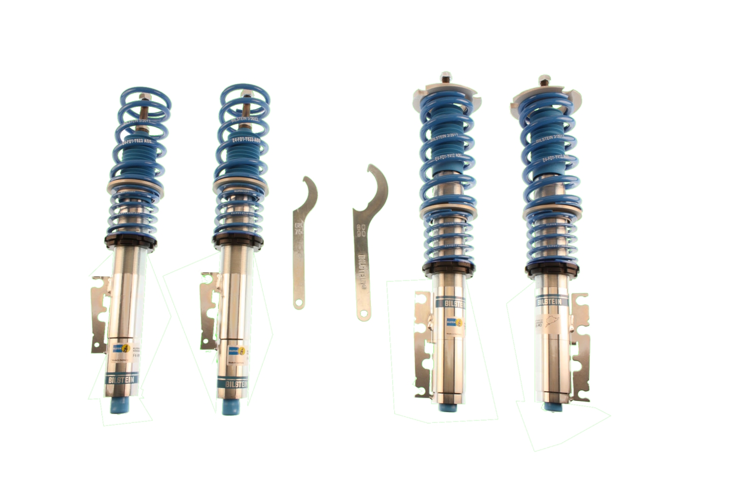 Bilstein B16 PSS9 coilovers 48-181440 PORSCHE - BOXSTER (986) - 2.5, 2.7, S 3,2, S 3.2 150 -196 kW - 09/96-