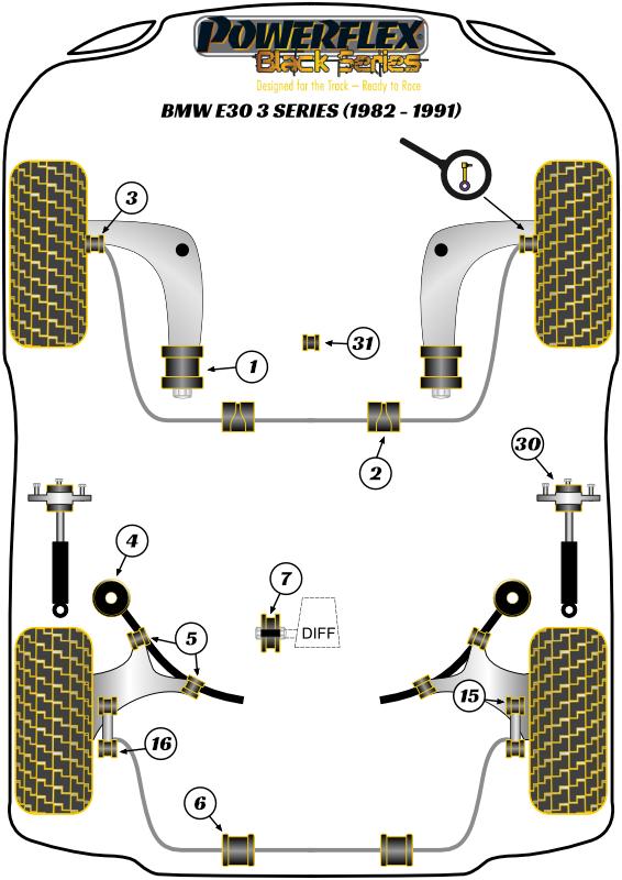 Universele Jack Pad-adapter 3 Series, 5 Series, 6 Series, Jack Pads, straat