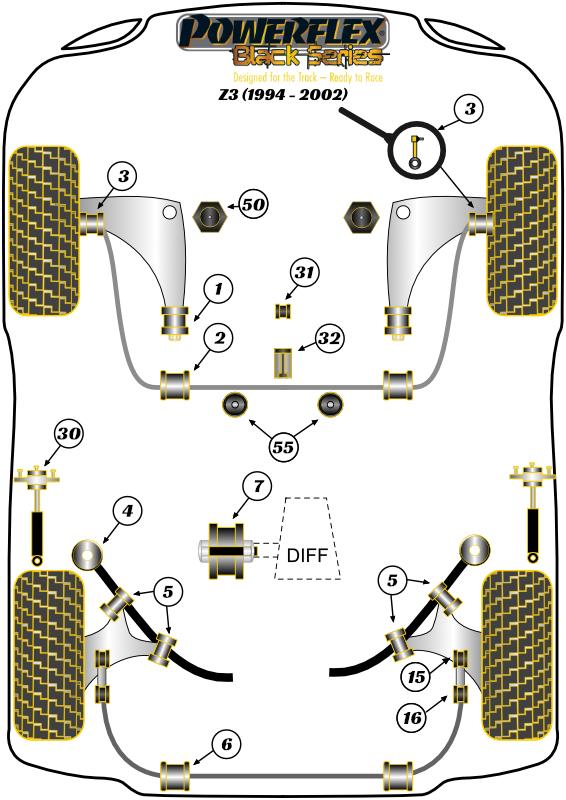 Jack Pad Adaptor Z Series, Jack Pads, road