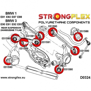 Achter stabilisatorstang bus E90/E87/E60/Z4/E46