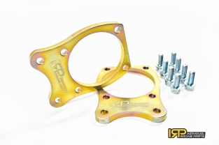 Schijfrem adapters voor E36 compact met trommelremmen