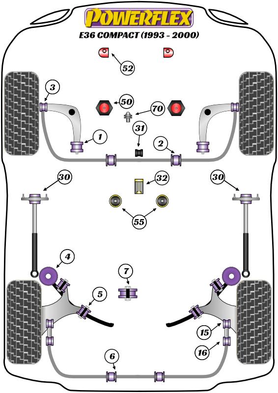 Engine Mount 3 Series, Z Series, road