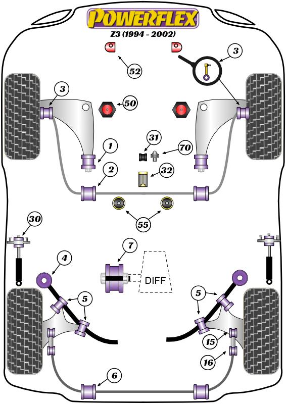 Jack Pad Adaptor Z Series, Jack Pads, road