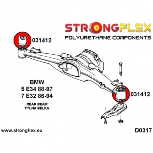 031412A: Rear beam mount bush SPORT